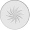 Ekena Millwork Standard Grayson Spiral Rosette With Beveled Edge, 7"W x 7"H x 3/4"P ROSP070X070X075GRY13 - alternate 4